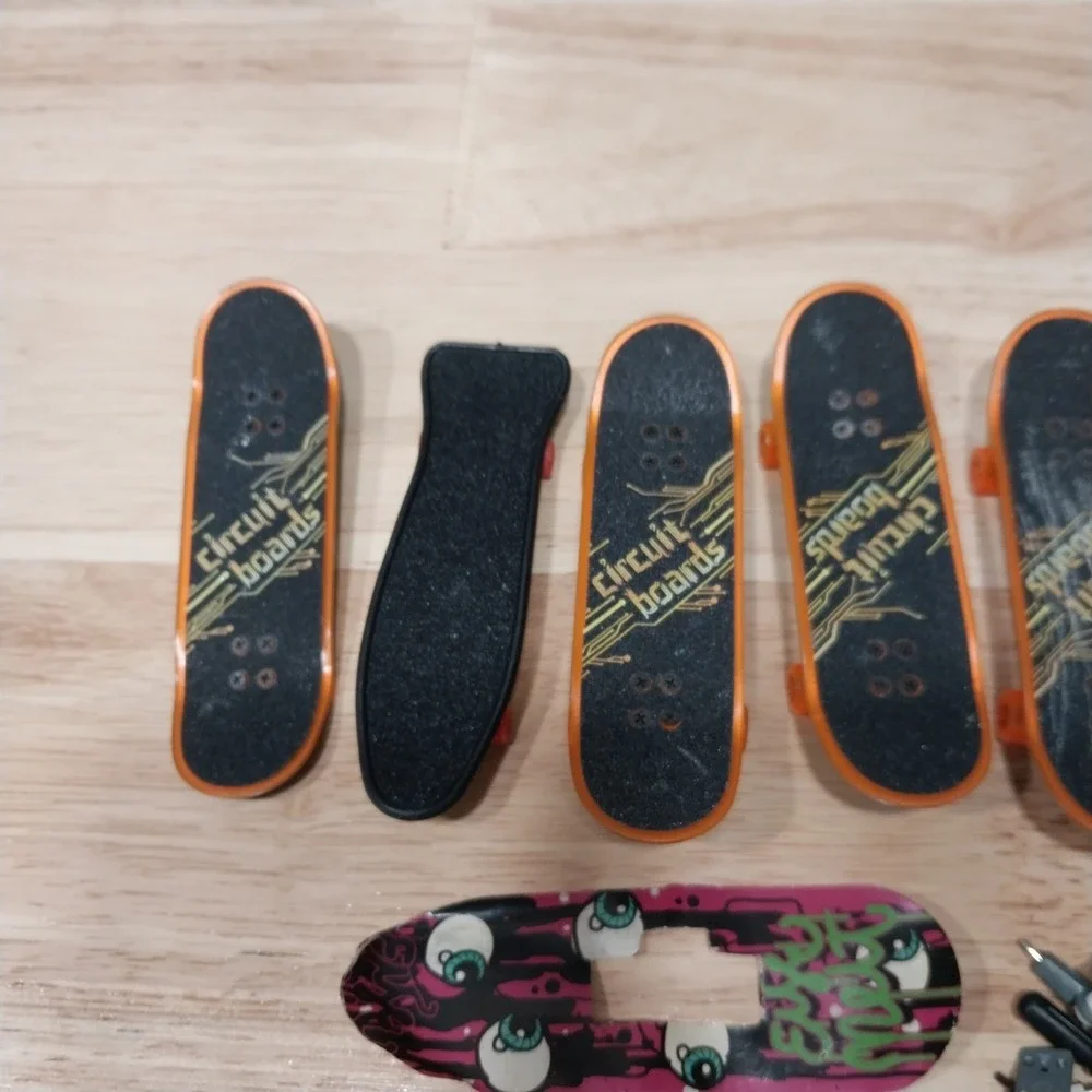Tech Deck Birdhouse Fingerboard Lot Tony Hawk Clint Walker Skateboard Toys Parts